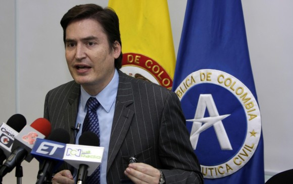 Santiago Castro Gómez se desempeñó los últimos cuatro años como director general de la Aeronáutica Civil. FOTO COLPRENSA