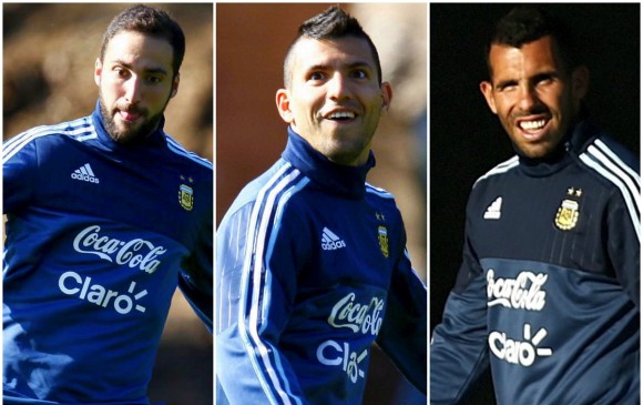 Messi y Di María son los únicos dos atacantes fijos en la titular de Argentina. FOTOS REUTERS