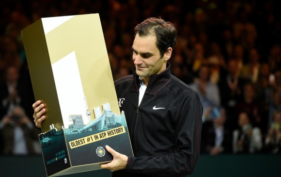 Un detalle significativo para un grande el tenis en toda la historia. FOTO AFP