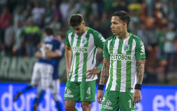 Dayro Moreno suma esta temporada dos goles con Atlético Nacional. FOTO RÓBINSON SÁENZ