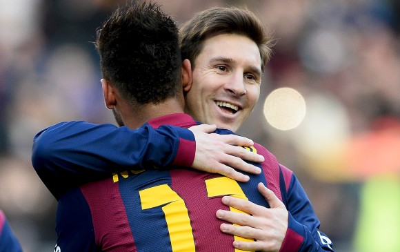 Messi subrayó que su equipo puede jugar al contragolpe y también controlando la pelota. FOTO AFP