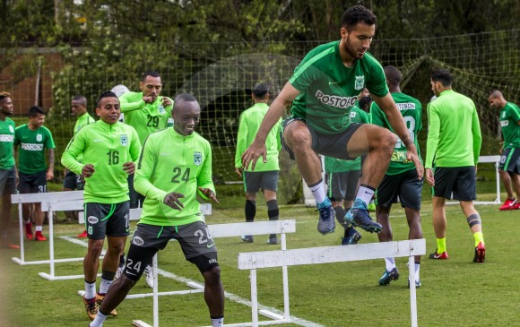 Entre los jugadores verdes ha caído bien el sistema que implementa el entrenador argentino y su cuerpo técnico, además destacan su intensidad en el trabajo diario. FOTO jaime pérez