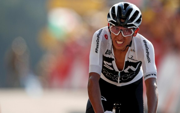 El ciclista colombiano Egan Bernal vuelve a las competencias tras dos meses de ausencia. FOTO REUTERS