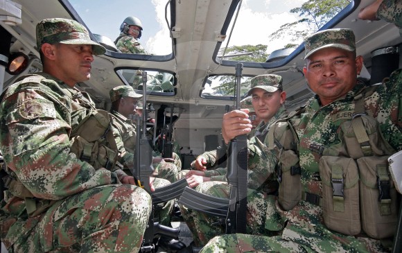 La Otan solicitó formalmente el envío de militares colombianos al Lejano Oriente. La idea es que se tengan cinco mil soldados en misiones internacionales. FOTO JONATHAN CARVAJAL