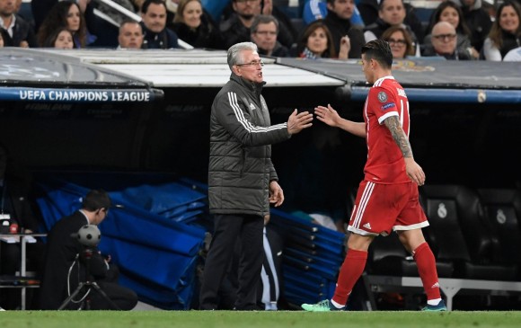 James Rodríguez jugó 84 minutos en el partido de vuelta de la semifinal ante Real Madrid. FOTO AFP
