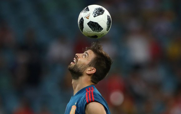 El zaguero de la Selección de España y del Barcelona, confirmó que tras el Mundial no continuará con La Roja. FOTO REUTERS