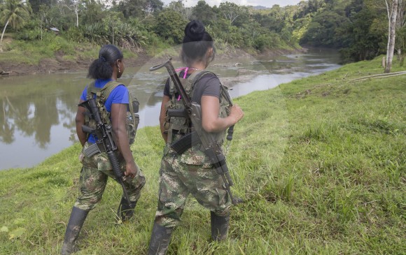 A parte dell Eln, en gran parte de Chocó hay fuerte presencia de la banda criminal de Clan del Golfo. FOTO Donaldo Zuluaga