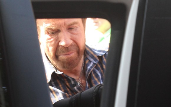 El actor Chuck Norris está en Cartagena