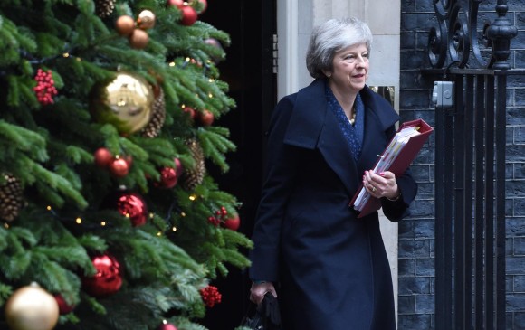 Theresa May, primera ministra de Reino Unido. FOTO: EFE