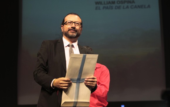 El escritor William Ospina recibió el Rómulo Gallegos en 2009. También lo han recibido los colombianos Gabriel García Márquez, Fernando Vallejo y Pablo Montoya. FOTO ARCHIVO AP