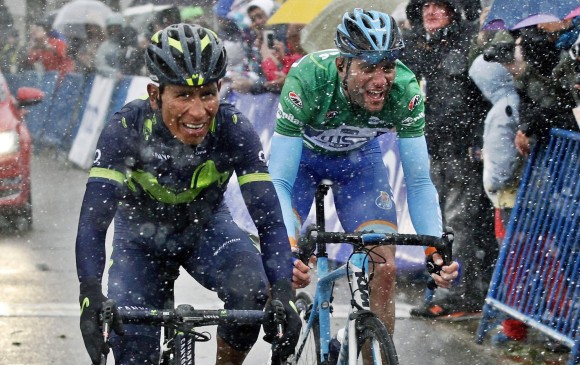 Nairo Quintana ganó la etapa reina de la Vuelta a Asturias