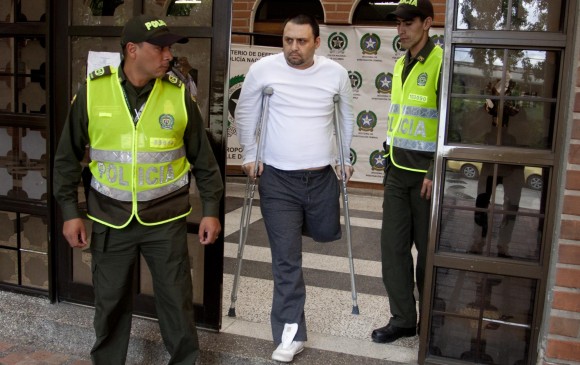 Así lucía Félix Isaza Sánchez (“Beto”) al momento de su captura en 2012. Foto de archivo EL COLOMBIANO. 