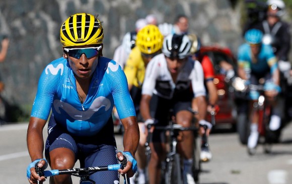 Nairo Quintana espera tener mejores sensaciones en la semana definitiva del Tour. FOTO EFE