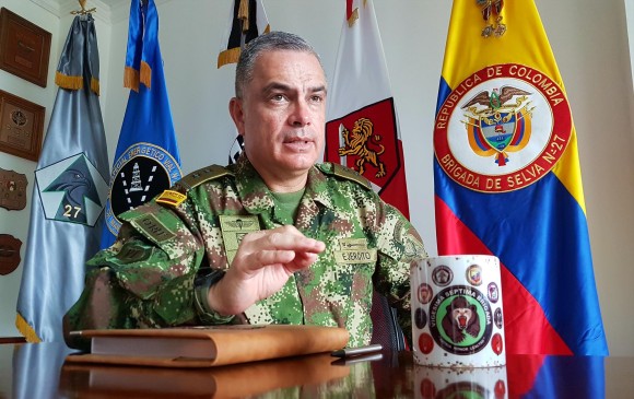 El general Adolfo Hernández dijo que en la frontera con Ecuador está la amenaza de los grupos delincuenciales de ese país que también se dedican al secuestro. FOTO Cortesía Ejército