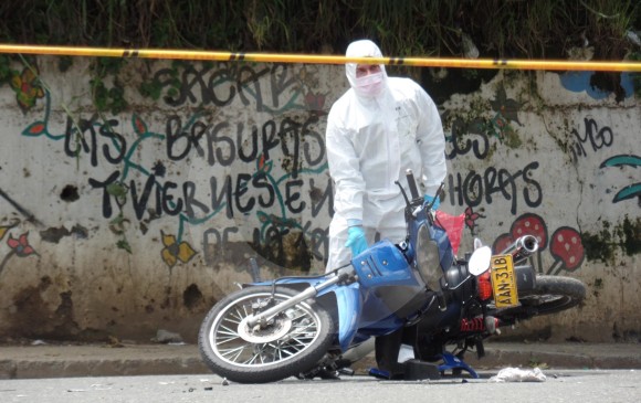 Los motociclistas y los peatones son los que más mueren en las vías. FOTO ARCHIVO