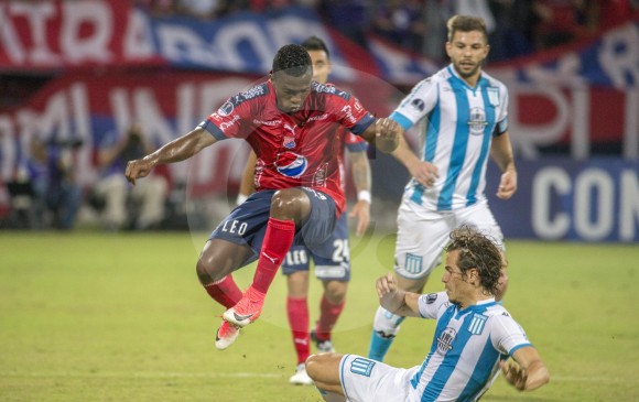 En el partido ante Racing, el Medellín pasó de la alegría a la tristeza. FOTO juan antonio sánchez