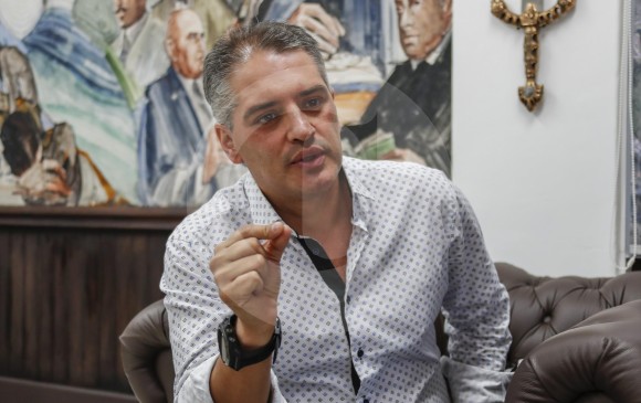 Andrés J. Rendón fue secretario de Gobierno de Antioquia. Acepta que los robos a fincas le quitan el sueño. FOTO Róbinson Sáenz