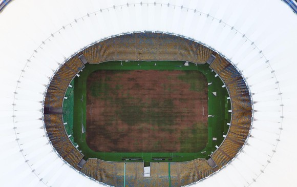 Panorámica del Estadio Maracaná de Río de Janeiro. FOTO AFP