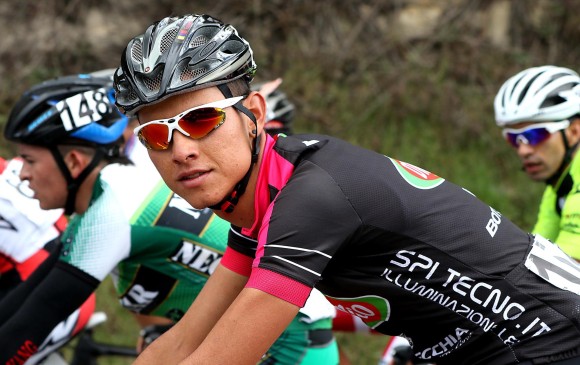 Eduardo Estrada rueda tranquilo en el lote de los consagrados. Ha hecho su carrera de rutero en Europa, en especial en elencos italianos. Espera luchar por el título sub-23 de la Vuelta a Colombia.