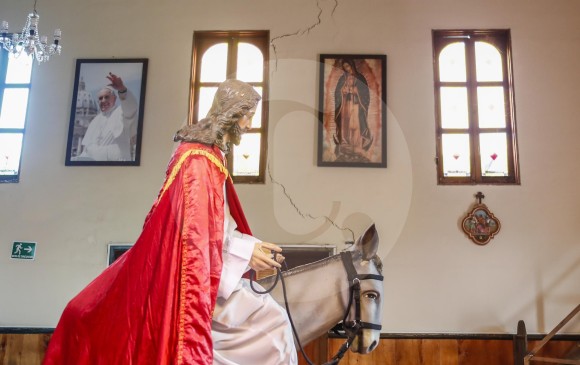 Fisuras en casas y en la iglesia de Santa Elena no son nuevas 