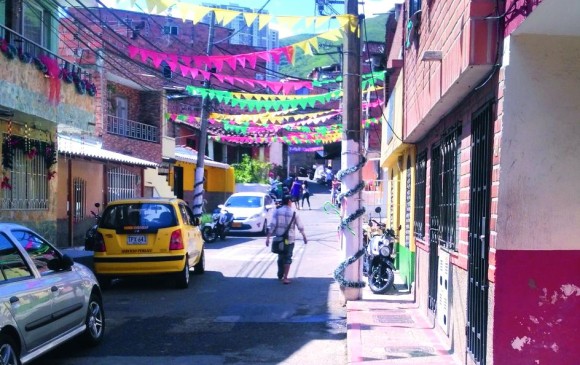 Calle del barrio Belén Rincón donde ocurrió el hecho. FOTO CORTESÍA Q’HUBO