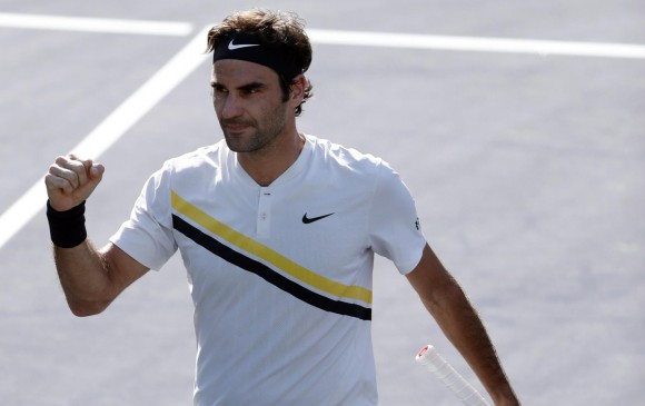 Roger Federer es el actual campeón del Masters 1.000 de Indian Wells. FOTO EFE