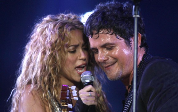 Shakira y Alejandro Sanz ya han trabajado juntos en discos anteriores de la barranquillera. FOTO Archivo