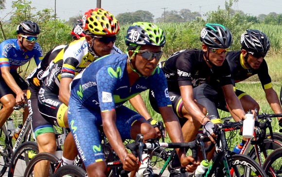 Óscar Soliz fue octavo en la general de la Vuelta a Colombia de este año. Arribó segundo en la novena fracción con final en el Alto de Letras. FOTO ARCHIVO