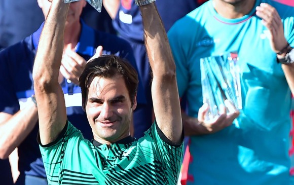 Federer ascenderá hoy al 6° del ranquin ATP. FOTO afp