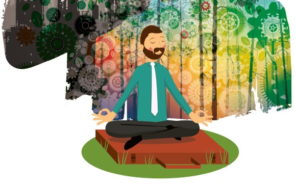 Varias investigaciones han explorado cómo la meditación cambia el cerebro. lustración: Morphart