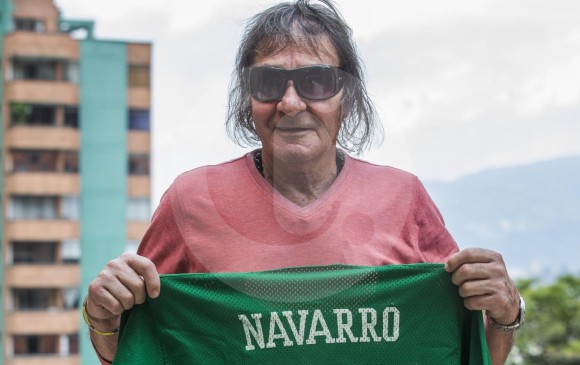 Raúl Navarro, gloria que festeja el cumpleaños verde. FOTO juan a. sánchez