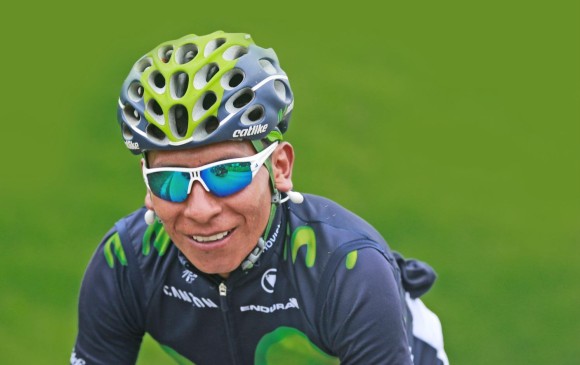 Quintana espera que este año sea el del título en el Tour, después de haber terminado segundo en 2013 y 2015. En este tendrá como escudero a Alejandro Valverde. FOTO reuters 