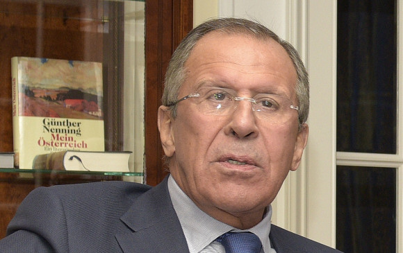 El ministro de Asuntos Exteriores ruso, Serguéi Lavrov, dijo que sanciones occidentales contra Rusia buscan “cambiar el régimen” en el país. FOTO AFP