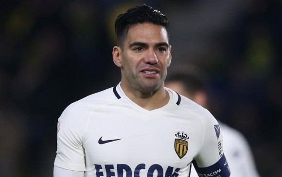Radamel Falcao estuvo los 90 minutos del encuentro ante el Nantes. FOTO REUTERS