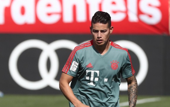 James Rodríguez. Foto: Agencias