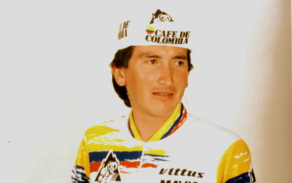 Ciclista colombiano, campeón de la Vuelta a España 1987. FOTO ARCHIVO COLPRENSA