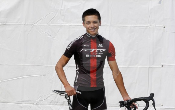 Yeison Reyes, ciclista colombiano. FOTO DONALDO ZULUAGA