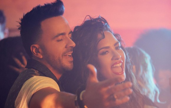 Así se ven Luis Fonsi y Demi Lovato en su nuevo video. FOTO EFE