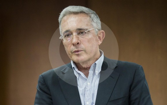 El expresidente, actual senador y principal opositor al proceso de paz con las Farc, Álvaro Uribe Vélez. FOTO Archivo Emanuel Constantino Zerbos