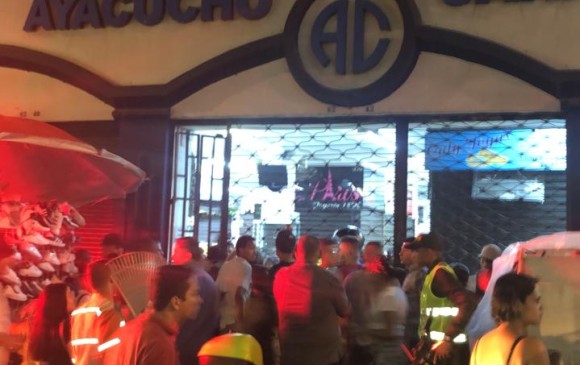 Así fue el violento atraco a un centro comercial de Medellín