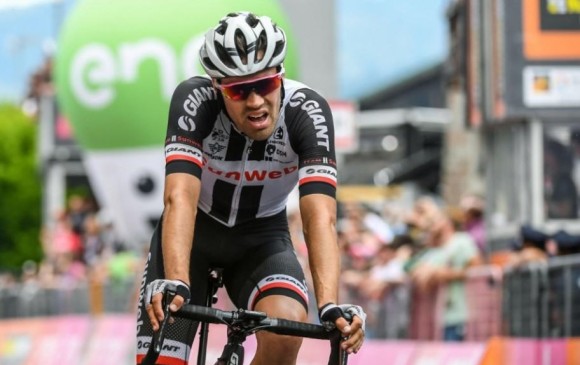 El ciclista holandés Tom Dumoulin confirmó su participación en el Tour de Francia 2018. FOTO AFP