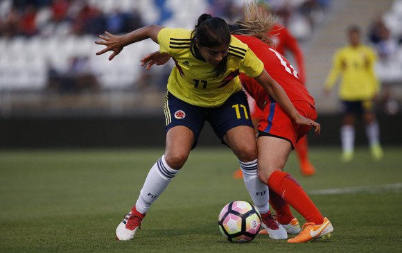 La Selección Colombia femenina, de la categoría mayores, terminó su preparación con miras a la Copa América que se disputará en Chile. FOTO TOMADA DEL TWITTER DE LA ROJA