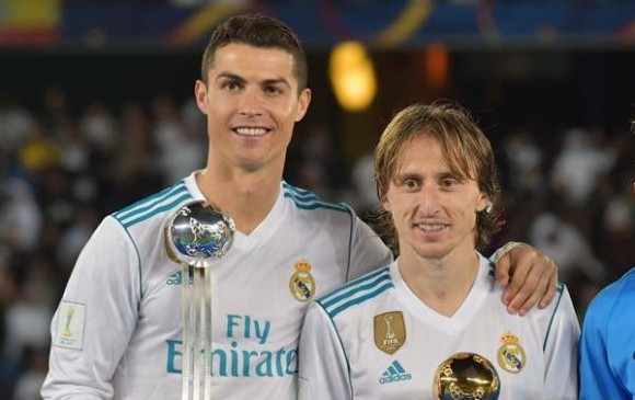 Por calidad y resultados, Modric es un fuerte cantidato a quedarse con el premio The Best de la Fifa. FOTO AFP