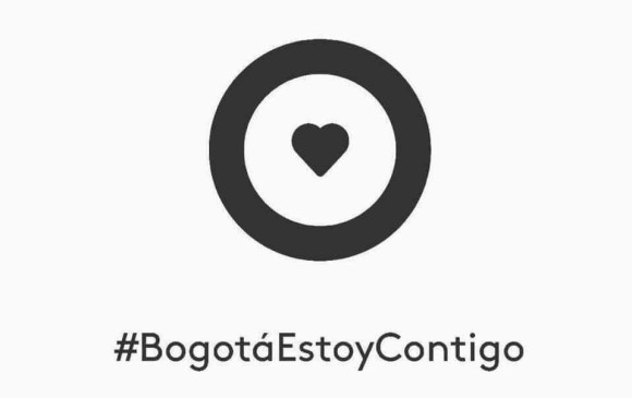 El hashtag #BogotáEstoyContigo