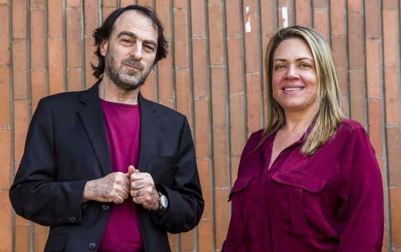 Hugo Kantis, director del Programa de Desarrollo Emprendedor de Prodem, y María Liliana Gallego, directora de Creame, incubadora de empresas.