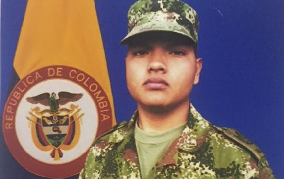 El soldado Jorge Iván Clavijo Echeverri era oriundo de Itagüí, Antioquia. Foto Cortesía Ejército Nacional. 