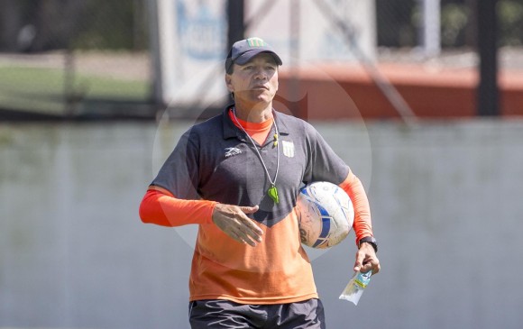 Rubén Darío Bedoya, entrenador del Envigado. FOTO Juan antonio Sánchez