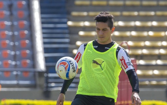 Germán Cano se lesionó en el duelo ante Nacional, a los 33 minutos en la fecha 13. Hoy vuelve a la titular. FOTO juan a. sánchez