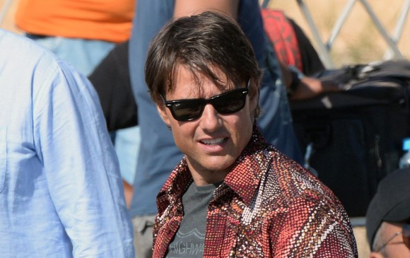 Tom Cruise no es la primera estrella de la Meca del cine que llega al país para un rodaje. FOTO AFP
