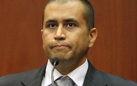 George Zimmerman durante el juicio. FOTO AFP.
